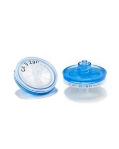 Cellulose Acetate Syringe Filters, Abluo, 0.22 Micron, 25mm, 50/Pk