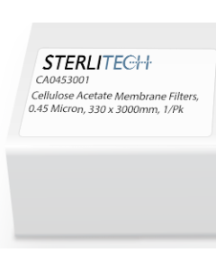Cellulose Acetate Membrane Filters, 0.45 Micron, 330 x 3000mm, 1/Pk