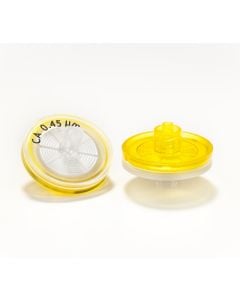 Cellulose Acetate Syringe Filters, Abluo, 0.45 Micron, 25mm, 50/Pk