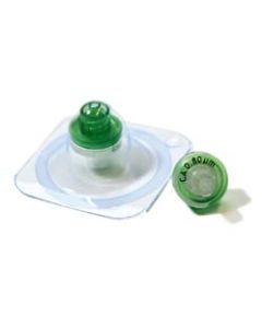 Cellulose Acetate Syringe Filters, Sterile, Abluo, 0.8 Micron, 13mm, 50/pk