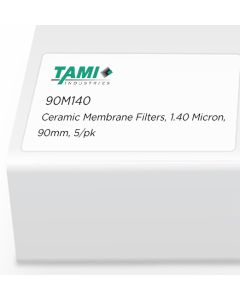 TAMI Ceramic Membrane, 1.40 Micron, 90mm, 5/Pk