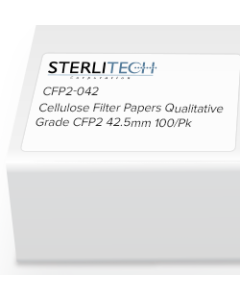 Grade CFP2 Cellulose Filter Paper, 42.5mm, 100/Pk (8 micron)