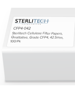 Grade CFP4 Cellulose Filter Paper, 42.5mm, 100/Pk  (25 micron)