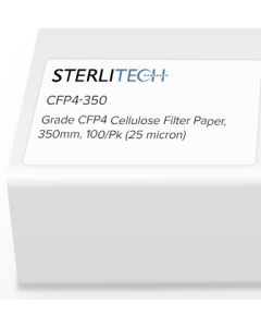 Grade CFP4 Cellulose Filter Paper, 350mm, 100/Pk (25 micron)