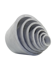 Neoprene Funnel Adapter set of 7 (Size: 1,2,3,4,5,6,7)