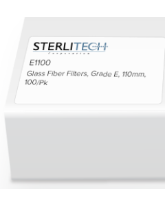 Grade E Borosilicate Glass Microfiber, 110mm, 100/Pk