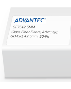 Glass Fiber Membrane Filters, GD-120, 42.5mm, 50/Pk