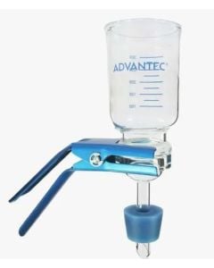 47mm Glass Microanalysis Holder, All-PTFE  seals, Glass frit support, 300 ml, KG 47 TF