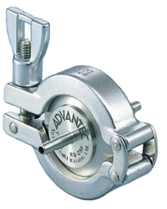 KS 25F, Sanitary In-Line Stainless Steel Holder, 25mm