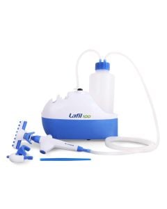 Lafil 100, Portable Suction System with AC100-240V adaptor, US plug, includes GL45 Suction Cap, 1000mL PP Bottle