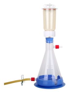 LF31, PES Filtration Set, w/300mL/47mm LF Series spin-lock Filter Funnel w/Lid Kit, 1L Receiver Flask with Drain & Silicone Fixing Sucker