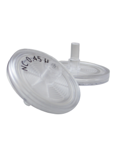 Nitrocellulose Mixed Ester (MCE) Syringe Filters, Abluo, 0.45 Micron, 25mm, 50/Pk