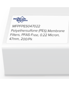 Polyethersulfone (PES) Membrane Filters, PFAS-Free, 0.22 Micron, 47mm, 200/Pk