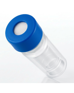 Nylon Syringeless Vials, PFAS-Free, Separa, Light Blue, 0.2 Micron, 100/Pk