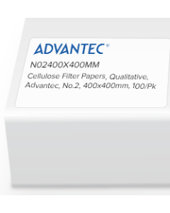 Qualitative Filter Papers No.2, 400 x 400mm, 100/pk