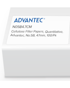 Quantitative Filter Papers No.5B, 47mm, 100/pk