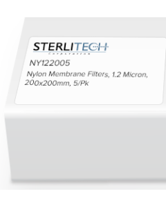 Nylon Membrane Filters, 1.2 Micron, 200 x 200mm, 5/Pk