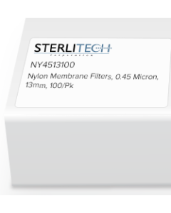 Nylon Membrane Filters, 0.45 Micron, 13mm, 100/Pk