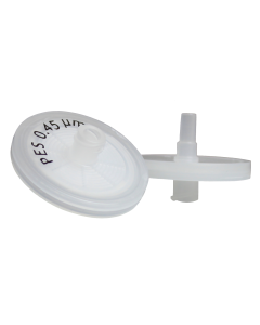 Polyethersulfone (PES) Syringe Filters, Abluo, 0.45 Micron, 25mm, 50/Pk