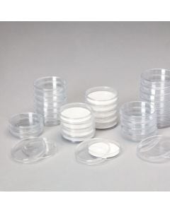 PD-2 Sterile Petri Dishes with Pads, 47mm, 100/pk (5 sleeves of 20)