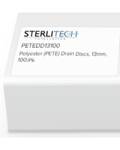 Polyester (PETE) Drain Disc (Mesh Spacer), 13mm, 100/Pk