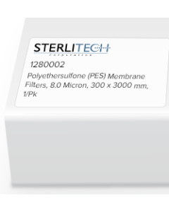 Polyethersulfone (PES) Membrane Filters, 8.0 Micron, 300 x 3000mm, 1/Pk