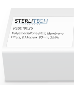 Polyethersulfone (PES) Membrane Filters, 0.1 Micron, 90mm, 25/PK