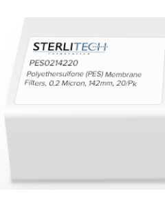 Polyethersulfone (PES) Membrane Filters, 0.2 Micron, 142mm, 20/Pk