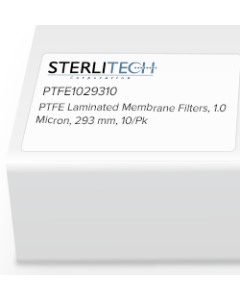 PTFE Laminated Membrane Filters, 1.0 Micron, 293mm, 10/Pk