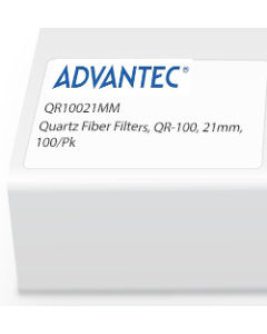 Quartz Fiber Filters, QR-100, 21mm, 100/Pk