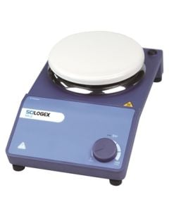 SCILOGEX MS-S Circular Analog Magnetic Stirrer, porcelain plate, 110V/60Hz