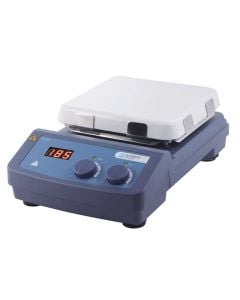 SCILOGEX MS7-H550-S LED Digital 7 Square Magnetic Hotplate Stirrer, ceramic-glass plate, 110V/60Hz