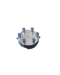 SolarVac 600-MS, 6 Place Rotary Manifold with No. 8 stopper funnel adaptor