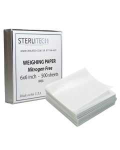 Weighing Paper, Nitrogen Free, squares 6 x 6" 500/Pk