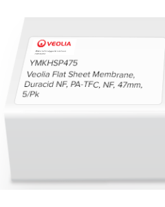 Veolia Flat Sheet Membrane, Duracid NF, PA-TFC, NF, 47mm, 5/Pk