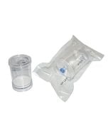 Disposable Filter Funnel, Sterile, 100 ml, Gridded, White, 0.45 Micron, 50/pk