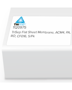 TriSep Flat Sheet Membrane, ACM4, PA, RO, CF016, 5/Pk