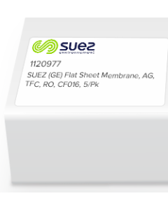 Veolia Flat Sheet Membrane, AG, PA-TFC, RO, CF016, 5/Pk