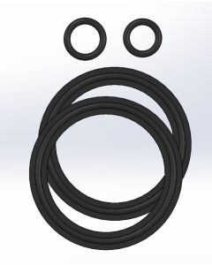 1812 PTFE Encapsulated O-rings/Gaskets Kit (for 1180166)