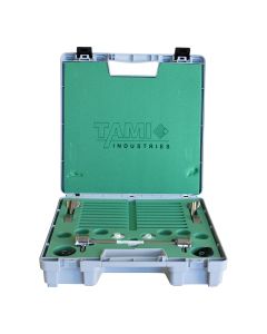 TAMI Valisette, includes one 316L SS cell. Membrane type: 10mm OD x 250mm L. Includes 6 gaskets