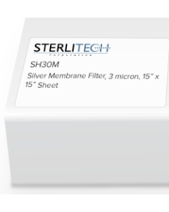 Sterlitech Silver Membrane 3.0 Micron Sheet (15" x 15")