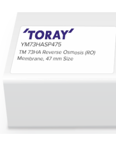 Toray Flat Sheet Membrane, UTC-73HA, PA, RO, 47mm, 5/Pk