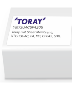 Toray Flat Sheet Membrane, UTC-73UAC, PA, RO, CF042, 5/Pk