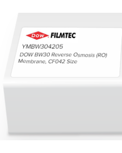 Dow Filmtec Flat Sheet Membrane, BW30, PA-TFC, RO, CF042, 5/Pk